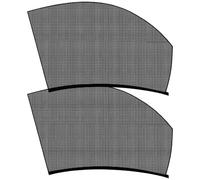 Car Window Sun Shade - Breathable UV Protection Curtain Set | Practical Sun Visor Set for the Back, Automatic Window Protection for Travel, Camping, Napping, Sleeping, Breastfeeding, Changing