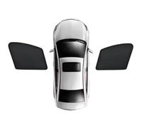 Car Window Sun Shade For MG ZS MK1 ZX ZST Astor 2017-2024 | Car Sun Shade Car Full Coverage Sunshade Aluminum foil material Black(2PCS Front)