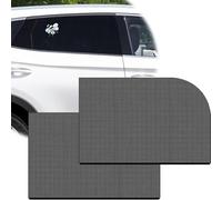 Car Window Sun Shade for Nissan Juke 2014-2016 2017 2018 2019-2026, with UV & Mosquito Protection, Breathable Stretch Mesh for Kids, Babies and Pets,C/rear X2