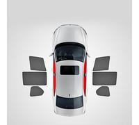 Car Window Sun Shade For Skoda For Kodiak 2017-2024 Car Window Sunshade Blocks Anti-UV Heat Insulation Magnetic Foldable Rear Side Window 6pcs( 6pcs)