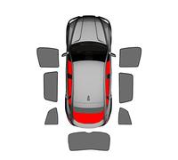 Car Window Sun Sunshades For Bmw X1 2016-2019 Privacy Protection Reduce Glare Car Window Shades For Baby Rear-Window