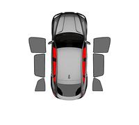 Car Window Sun Sunshades for Jaguar F-PACE, Privacy Protection Reduce Glare,car window shades for baby,Whole-car-6-pieces