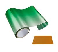 Car Window Sun Visor Strip Tint Film with Scraper Windshield Sun Visor Strip Green, 20x150cm