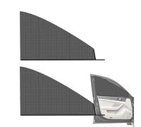 Car Window Sun Visors | 2 Piece Mesh UV Protection Privacy Curtain - Sun Protection for Car | for Family Trips City Drives Highway Travel Camping Long Distance Parking