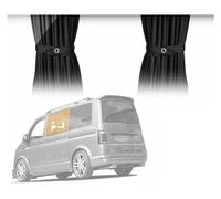 Car Window Sunshade Black/Gray 50 * 47cm Stretchable Plastic Rail Car Side Window Sunshade Curtain Auto Window Sun Visor With Elastic Cord FOR VW T5 T6 2003-2013 2014 2015 Side Window Sunshade(Black)