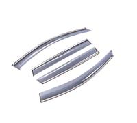car window sunshade For VW For Touareg X MK2 7P 2011-2018 Car Windows Visor Awnings Sun Rain Eyebrow Guard Cover Deflectors