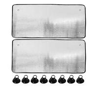 Car Window Sunshade For Vw T5 T6 Transporter Internal Thermal Window Blind Side Middle Car Summer Shade Accessories 2Piece Side Middle Window Sunshade Car Sunshades