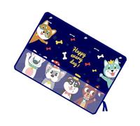 Car Window Sunshade Fun Kids Patterned Car Window Sun Shade Privacy Protection with Storage Function for Vehicle, Motorhome and Sedan