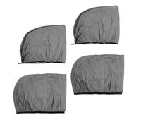 Car Window Sunshades - 4 Pieces Light Blocking Mesh,Car Window Covers | Road Trips In Summer Driving Privacy And Comfort In The