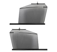 Car Window Sunshades Car Side Window Sunshade Curtain Automatic Retractable Summer UV Heat Insulation Privacy(AB)