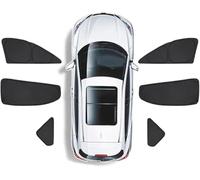 Car Window Sunshades for BMW 2 Series L 2025-, Custom Fully Shading Shades Visor Anti-UV Foldable Privacy Blinds Front Rear Sun Shade Cover Protection Accessories,D/6 side windows