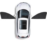 Car Window Sunshades for BMW X7 2018-2025, Custom Fully Shading Shades Visor Anti-UV Foldable Privacy Blinds Front Rear Sun Shade Cover Protection Accessories,A/2 front windows