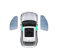 Car Window Sunshades For LDV For Maxus For Mifa 9 For MG M9 EV 2021~2025 Car Skylight Sunshade Side Window Windshield Sun Shade Protector Parasol(Front side windows)