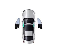 Car Window Sunshades For Nissan for Qashqai for e-Power J12 2024~2026 Roof Windows Sun Visor Windshield Curtain Sunroof Cover(Front side windows)