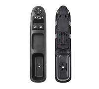 Car Window Switch 2Piece Driver Side + Passenger Electric Power Window Control Switch for Peugeot 207 2007-2015 6554QC 6490HQ