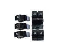 Car Window Switch 5ND959857 Power Window Master Switch Control Button For Jetta For Tiguan For Golf For GTI MK5 MK6 For Passat B6 CC Window Control Switch Button(Witch set)