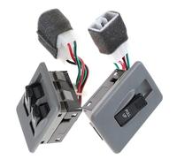 Car Window Switch Front Left/Right Electric Power Window Master Switch Button KK12B66370 For Kia Pride(2 Pcs Left Right Kit)