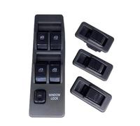 Car Window Switch MR753373 MR731813 Fits for Mitsubishi For Montero For Limited 1990-2003 Power Master Window Control Switch Button Window Control Switch Button(E)(Black)