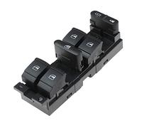 Car Window Switch Replacement for Passat B5 Bora Golf 4 MK4, for Seat Leon Toledo, Car Interior Driver Side Master Power Window Switch Button(Switch)