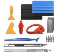 Car Window Tint Kit,11Pcs Vinyl Wrap Tools with Squeegee for Window Tinting Application,Professional Car Window Tinting Tools