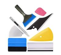 Car Window Tint Kit Vinyl Wrap Tools Car Window Film Tinting Tools Window Film Tools Window Tint Film Car 8 in 1 Vinyl Wrap Kit with Squeegee for Window Tinting Tools