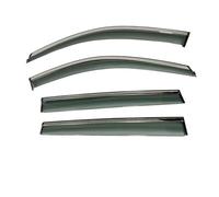 Car Window Visor Car Window Visor for Hyundai for Elantra for Avante for i30 CN7 2021~2024 Awnings Rain Eyebrow Guard Cover Deflector(Black)