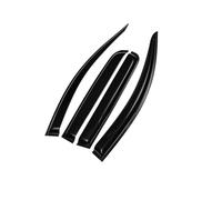 Car Window Visor Deflector Weathershield Sun Rain Deflectors Guards Cover Trim For Peugeot 207 2009-2013 MTVTFECEWG