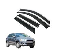 Car Window Visor For Mitsubishi For ASX 2010-2019 Car Window Visors Rain Guard Deflector Weathershield Moulding Awning Shelter