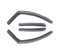 Car Window Visor Wind Rain Deflectors 4pc For Vauxhall For Mokka For Mokka X MK1 J13 12-20 5 Door Tinted Wind Deflectors