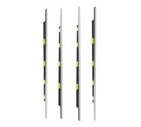 Car Window Weatherstrip Black Moulding Trim 72410-S04-003 for Civic 4doors 1996 1997 1998 1999 2000 JUNOOS