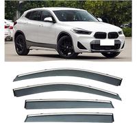 Car Window Wind Deflectors for BMW X2 2018-2022, Window Wind Deflector Visor Rain Smoke Guards Automotive Accessories