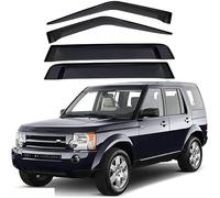 Car Window Wind Deflectors for Land Rover Discovery3 2004-2008,In Channel Rain Guards Wind Rain Sun Protection Easy Installation