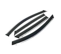 Car Window Wind Deflectors For Mitsubishi For Outlander 2023 2024 2025 Window Visors Rain Sun Guard Vent Wind Deflector Weathershield(2017)