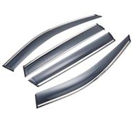 Car Window Wind Deflectors For Stream RN3 2003-2014 Car Side Wind Deflectors Rain Guard Door Vent Shades Window Visors