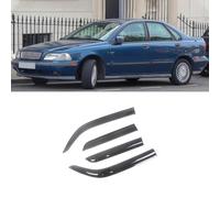 Car Window Wind Deflectors for VOLVO S40 S60 S70 S80 Front Rear Rain Guards Window Wind Deflector Visor Rain Smoke Guards Accessories,ForS40/2000-2004
