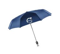 Car Windproof Travel Umbrella for Volvo S60 S90L S60L XC60 XC40 V60 V90 EX40, Folding Rain Parasol Portable UV Umbrella for Rain And Wind Car Umbrella Accessories,Blue