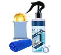 Car Windscreen Anti-Fog Spray - 150 ml Streak-Free Liquid Anti-Reflector - Windscreen Anti-Fog Spray for Clear Vision When Driving and in the Home