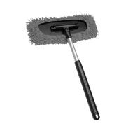 Car Windscreen Cleaner Brush - Microfibre Extendable Cleaning Mop, Interior Duster Remover, Retractable Brush Frost Removal | Windshield Clean Tools For Wash Glass Automotive Detailing Truck Floors
