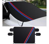 Car Windscreen Cover for Fiat 500 / 500E / 500L / 500X / 500 Abarth/Croma/Doblo/Fiorino, Front Window Windshield Foldable Dust Water Resistent Snow Ice Frost Protective Cover