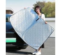 Car Windscreen Cover for Jaguar F-PACE SUV 2015 2016 2017 2018 2019 2020-, Effectively Protects The Car Interior From Sunlight And Heat; Foldable Design