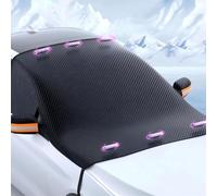 Car Windscreen Cover for Mercedes-Benz Sprinter 2006-2017 2018 W906, Winter Car Windscreen Cover Frost Ice Snow Protector Thick Windscreen Covers Frost(Orange)