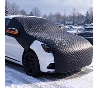 Car Windscreen Cover for mini Hardop 4 DOOR 2023 | Heavy Duty Shield Half Car Windscreen Cover With Bonnet Protection Wing Mirror Covers Anti Frost Snow Shield