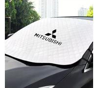 Car Windscreen Cover for Mitsubishi Pajero/Montero/Shogun SWB 2004-2006, Car Windshield Cover Windscreen Cover Frost Ice Snow Protector for Winter Car Window Sunshades Protector Cover,A