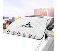 Car Windscreen Cover for Mitsubishi Pajero/Montero/Shogun SWB 2004-2006, Car Windshield Cover Windscreen Cover Frost Ice Snow Protector for Winter Car Window Sunshades Protector Cover,B