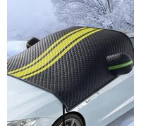Car Windscreen Cover for Nissan Sakura 2022-2022 2023 2024 2025 2026, Foldable Windshield Sun Shade Ice Protection Snow Anti-dust Frost Cover Accessories,Yellow