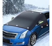 Car Windscreen Cover for Smart ForFour 454 W454 2004-2006, Windshield Ice Snow Protection Windshield Cover with Mirror Covers Resistentin all Weather,Black