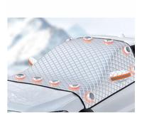 Car Windscreen Cover for Tesla Model Y 2020-2025,Windshield Cover Magnetic Snow Ice Frost Sun UV Dust Water Resistent with Wing Mirror Covers,In All Weather for Cars and SUV