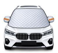 Car Windscreen Cover for Toyota Highlander IV 2020-2026, Magnetic Frost Protector for Snow, Ice, Sun & Dust with Wing Mirror Covers, Tool-Free Fitting