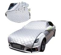 Car Windscreen Cover for Vw Transporter T6 Panel Van,Winter Ice Snow Shield Car Half Covers Side Windows and Wing Mirrors Car Cover Front Screen Protective Frost Water Resistent Car Accessories