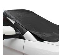 Car Windscreen Cover GENERISE Reversible All Seasons Car Screen Cover Winter & Summer - Protects Windshield from Frost, Snow, Ice & UV Rays (146x120cm)